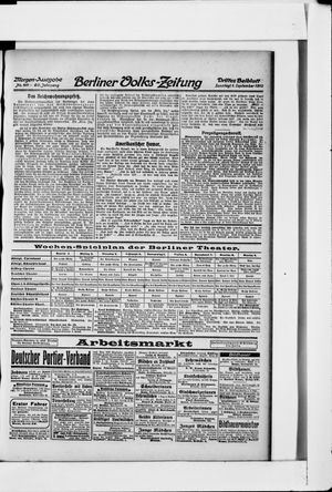 Berliner Volkszeitung vom 01.09.1912