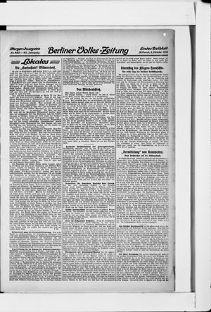 Berliner Volkszeitung on Oct 2, 1912