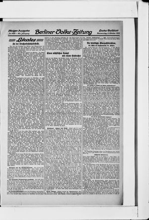 Berliner Volkszeitung vom 03.10.1912