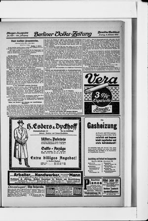 Berliner Volkszeitung vom 04.10.1912