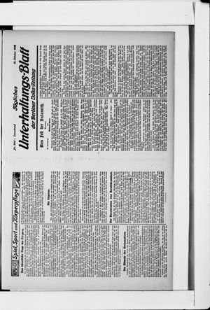 Berliner Volkszeitung vom 12.10.1912