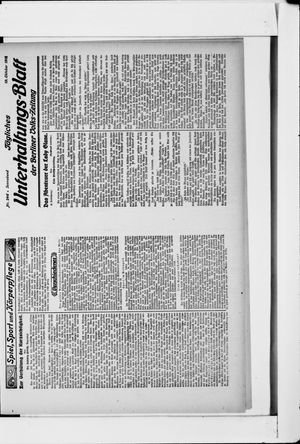Berliner Volkszeitung vom 19.10.1912