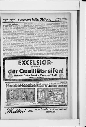 Berliner Volkszeitung on Oct 20, 1912