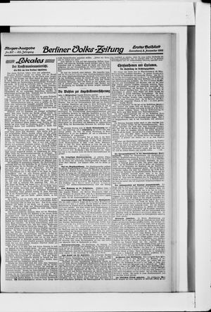 Berliner Volkszeitung vom 02.11.1912