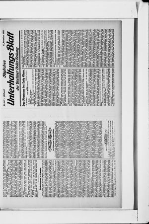 Berliner Volkszeitung vom 06.11.1912