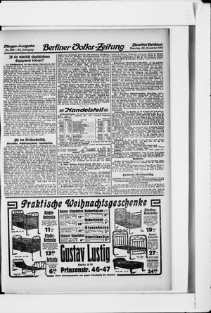 Berliner Volkszeitung vom 26.11.1912