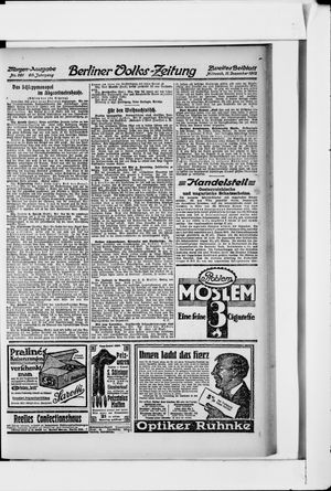 Berliner Volkszeitung vom 11.12.1912