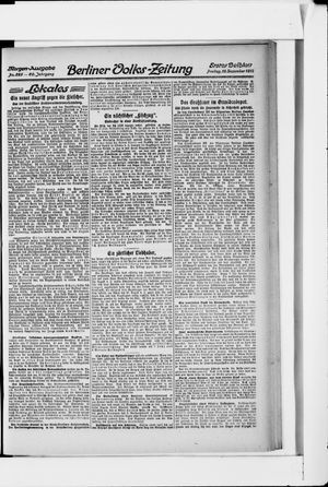 Berliner Volkszeitung vom 13.12.1912