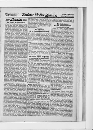 Berliner Volkszeitung on Jan 14, 1913