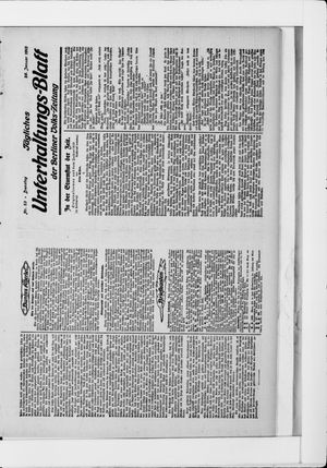 Berliner Volkszeitung vom 28.01.1913