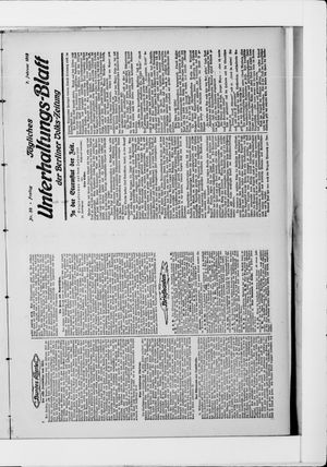 Berliner Volkszeitung vom 07.02.1913