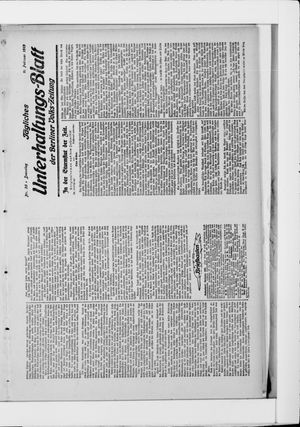 Berliner Volkszeitung vom 11.02.1913