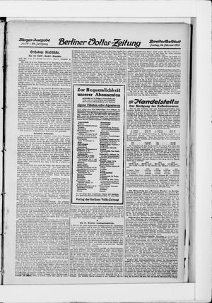 Berliner Volkszeitung vom 14.02.1913