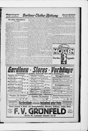 Berliner Volkszeitung on Mar 2, 1913