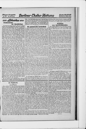 Berliner Volkszeitung on Mar 12, 1913