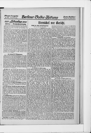 Berliner Volkszeitung vom 14.03.1913