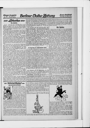 Berliner Volkszeitung on Mar 30, 1913