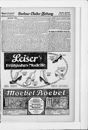 Berliner Volkszeitung on Mar 30, 1913