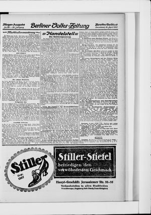 Berliner Volkszeitung on Apr 19, 1913