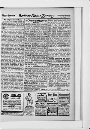 Berliner Volkszeitung on Apr 22, 1913