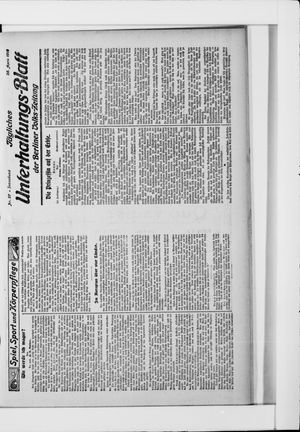 Berliner Volkszeitung vom 26.04.1913