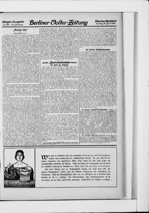 Berliner Volkszeitung on Apr 27, 1913