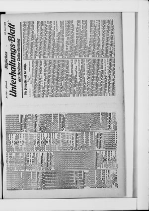 Berliner Volkszeitung vom 30.04.1913