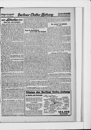 Berliner Volkszeitung vom 30.04.1913
