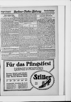 Berliner Volkszeitung vom 03.05.1913