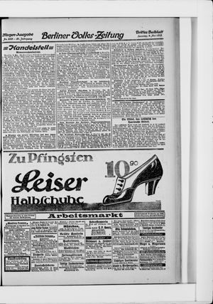 Berliner Volkszeitung vom 04.05.1913