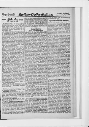 Berliner Volkszeitung vom 02.08.1913