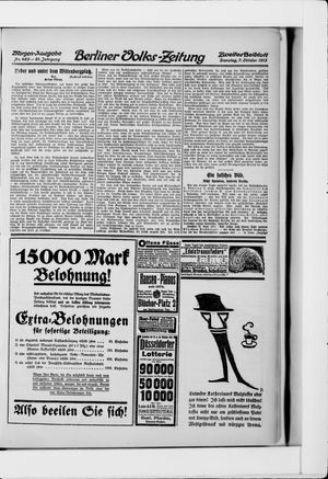 Berliner Volkszeitung vom 07.10.1913