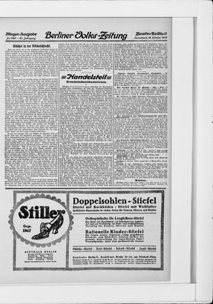 Berliner Volkszeitung vom 18.10.1913