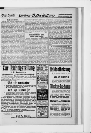 Berliner Volkszeitung on Nov 14, 1913
