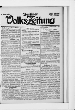 Berliner Volkszeitung vom 05.12.1913