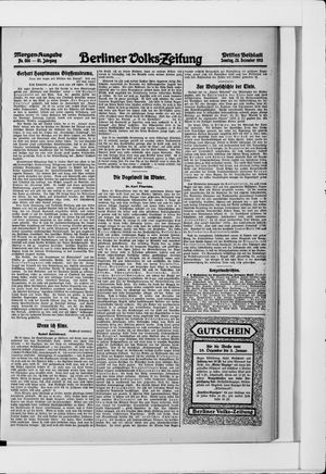 Berliner Volkszeitung vom 28.12.1913