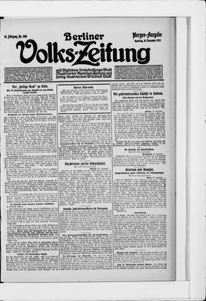 Berliner Volkszeitung on Dec 30, 1913