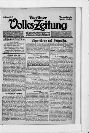 Berliner Volkszeitung vom 31.12.1913