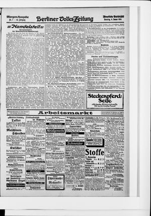 Berliner Volkszeitung vom 06.01.1914