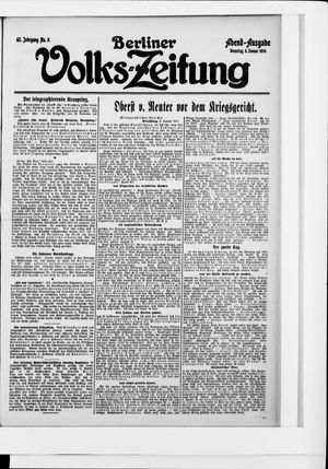 Berliner Volkszeitung vom 06.01.1914