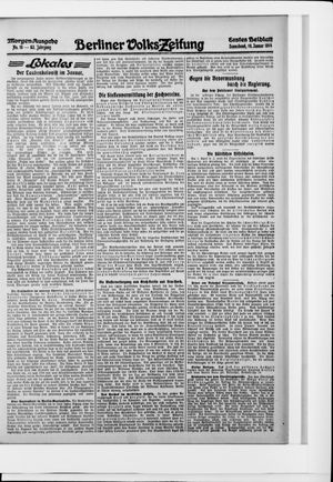 Berliner Volkszeitung vom 10.01.1914