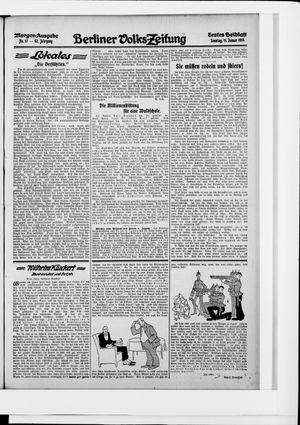 Berliner Volkszeitung on Jan 11, 1914
