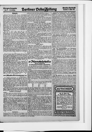 Berliner Volkszeitung vom 17.01.1914