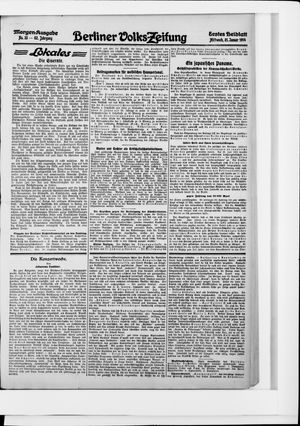 Berliner Volkszeitung vom 21.01.1914