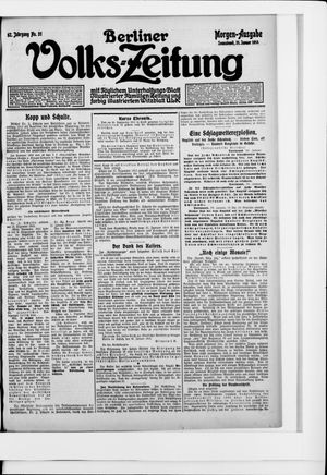 Berliner Volkszeitung on Jan 31, 1914