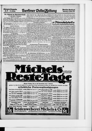 Berliner Volkszeitung on Feb 5, 1914