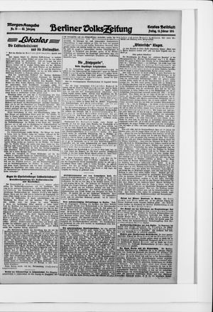 Berliner Volkszeitung vom 13.02.1914
