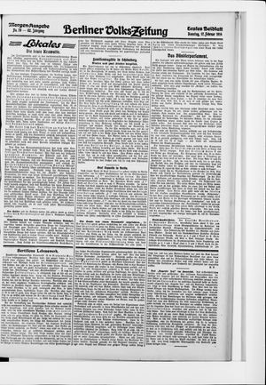 Berliner Volkszeitung vom 17.02.1914