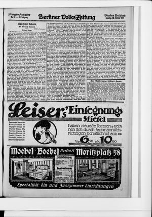 Berliner Volkszeitung on Feb 22, 1914