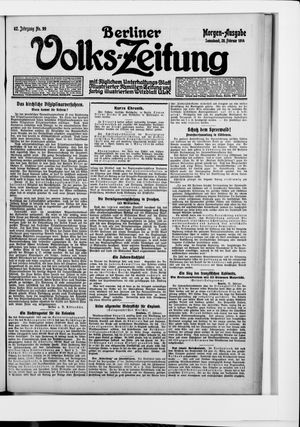 Berliner Volkszeitung vom 28.02.1914